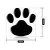 Dog Footprint PVC Door Mirror Car Stickers Windshield Decals Autos Window Decal Footprint Sticker