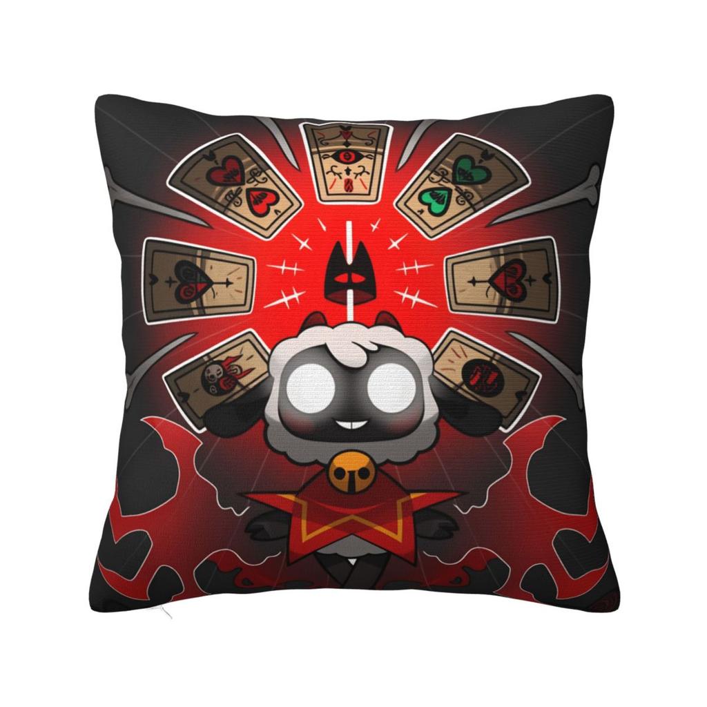 Cult Of The Lamb Pillow Cover Cushion Cover Soft Design Pillow Case Morden Pillowcases For Office Car Home Decorative
