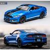 1/32 Hochsimulations-Supersportwagen Ford Mustang Shelby GT350 Automodell Legierung Rückzug Kid Spielzeugauto 4 offene Türen Kindergeschenke GT500