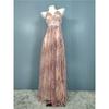 Shimmering Powder Sequins Low-Cut Open Back Elegant Multicolor Sling