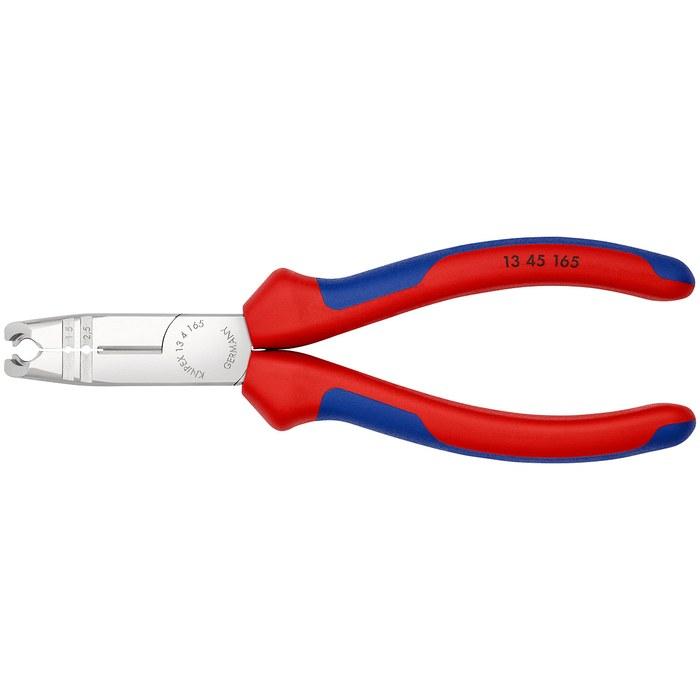 KNIPEX 1345-165 Multi-Stripping Pliers (SB) Red, Blue