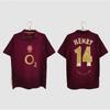Vintage Football Jersey Zidane Atletico Madrid Ronaldo Ronaldinho AC Santos Roma Retro Soccer Shirt Unisex