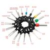 18pcs Terminal Removal Repair Tool Electrical Connector Automotive Pin Extractor High-selling Manual Tool Accessories