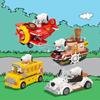 Pantasy Snoopy Full Range Of Building Block Carriers Phonographs Typewriters Assembly Models Puzzle Toys Collectibles Gifts