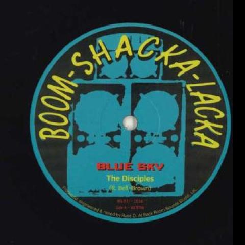 

10inch Record DISCIPLES - Blue Sky; Blue Sky Dub / Reflection BSL021 Boom Shacka Lac 2024 UK Reggae, Ska & Dub