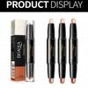 Doppelköpfiger Licht- und Schatten-Reparaturstift, Concealer, festes Make-up, dreidimensionaler Schatten-Highlight-aufhellender Concealer-Stift
