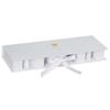 Romantic MOM Letter Shaped Gift Box Rectangle Paperboard Mother's Day Gift Box Ribbon Closure Large Floral Packaging Box