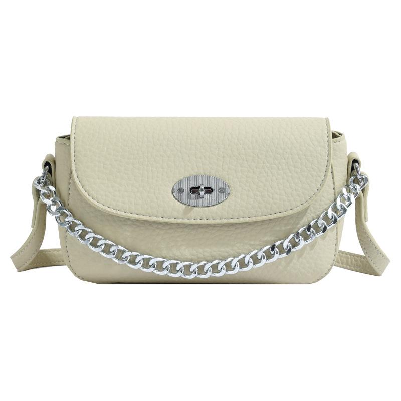 Popular small bag chain bag women's summer new texture shoulder crossbody small square bag