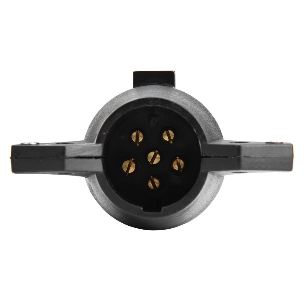 12V 7Pin to 6Pin N&S Trailer Socket Adapter Plug Converter Connector for Trailer Caravan