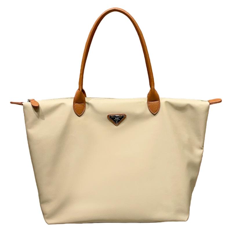 Niche Casual Tote Bag, Computer Bag, Simple and High-end Texture Handbag, Large Capacity