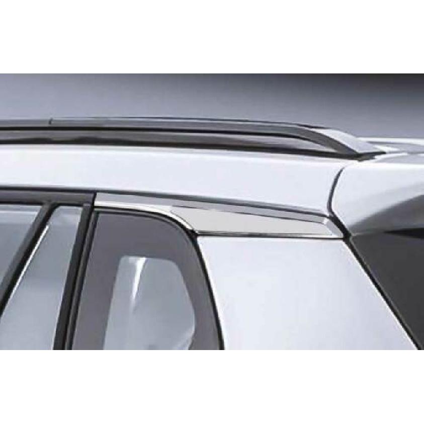 Rear Window Side Spoiler - Chrome Cover Trim For Toyota Corolla Cross