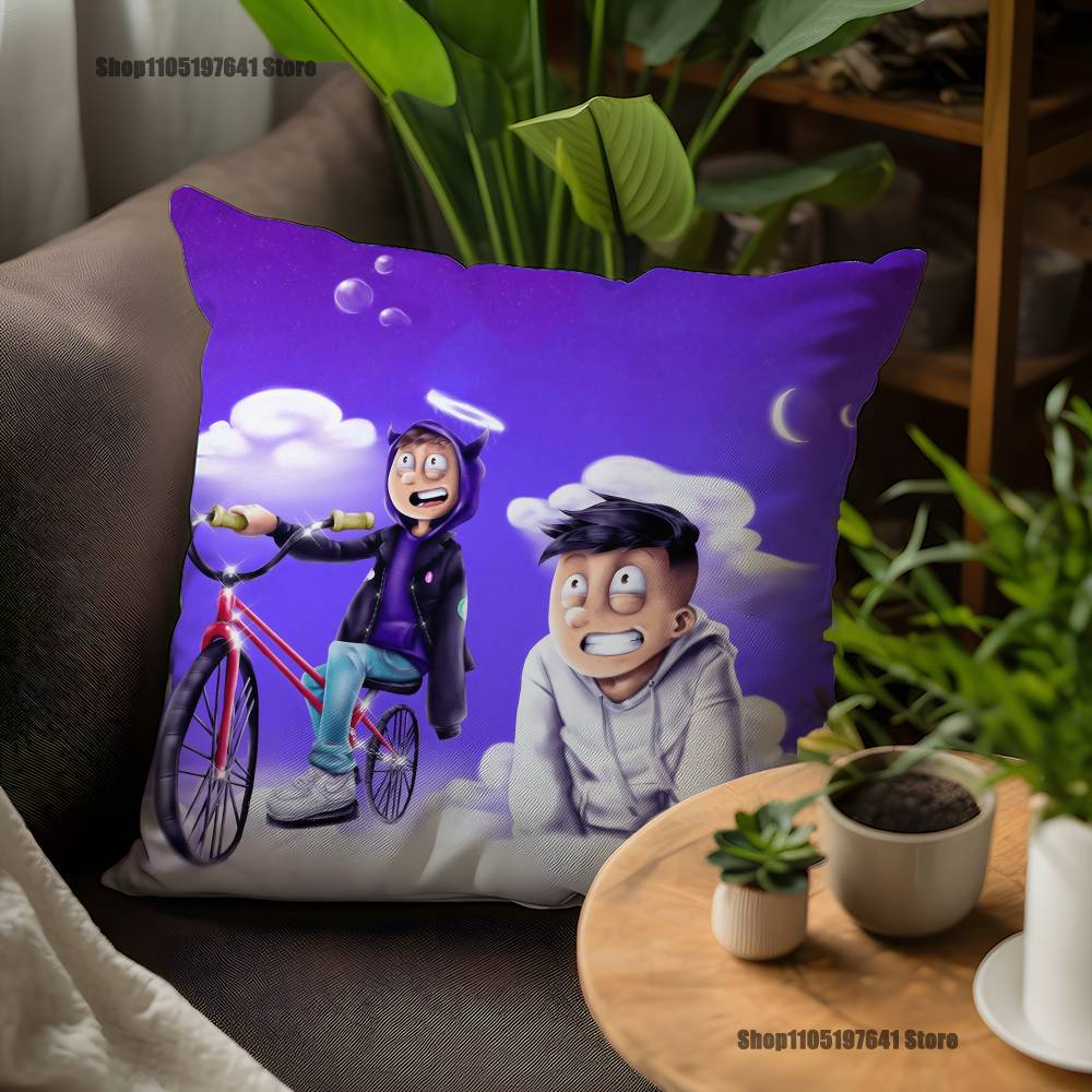 Rapper Thasup ThaSupreme Pillow Case For Sofa Decor Car Office Room Printing Cushion Cover Decorations and Protector
