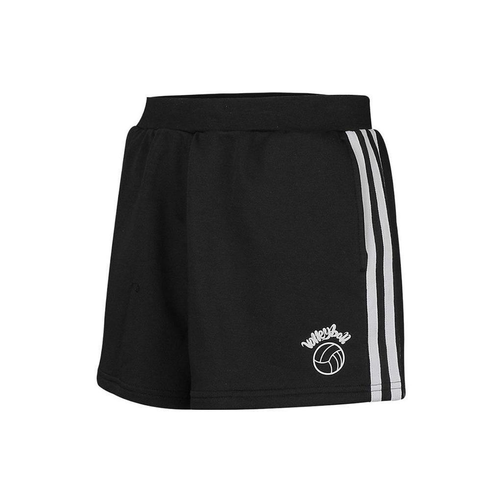 Adidas Neo Side Stripe Breathable Training Shorts Women Shorts Black GK1554