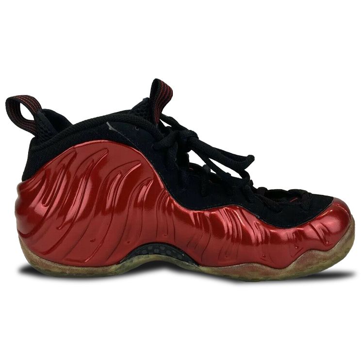 Nike Foamposite One Metallic Red Retro Basketball Shoes Men sneaker Black 314996-610(2011)