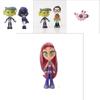 Vibrant Teen Titans Go Anime Figures With Robin Raven Beast Boy Starfire