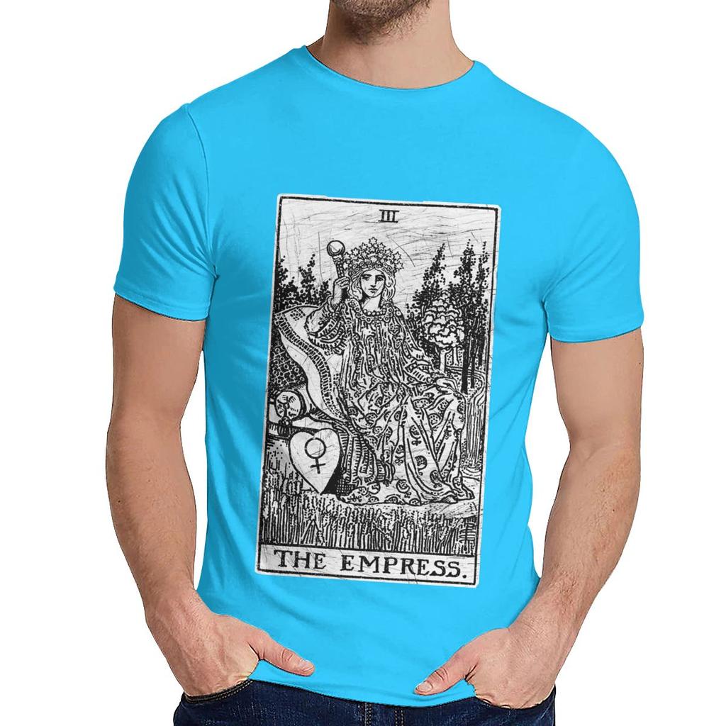 The Empress Tarot Card T Shirt Major Arcana Fortune Telling Occult T Shirt Casual O Neck