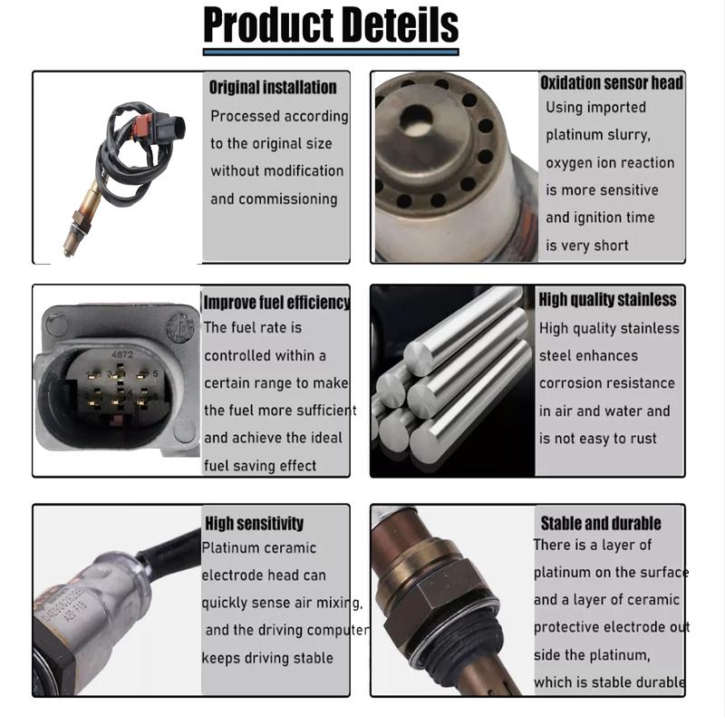 New Front Lambda Oxygen Sensor For Ford C-MAX FOCUS TOURNEO TRANSIT CONNECT 1.0 EcoBoost F-150 2.7 EXPEDITION 3.5 F1FZ-9F472-A