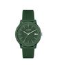 Move Analog Quartz Watch for Men with Silicone Strap 12.12 Bracelet, Khaki,