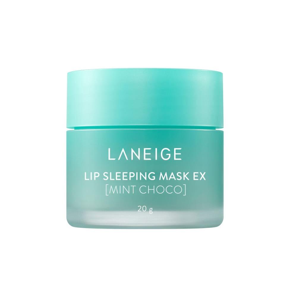 LANEIGE Ночная маска для губ EX Мятный Шоколад Освежающая Увлажняющая Ночной Уход 20г
