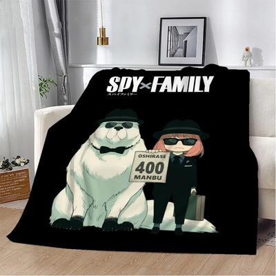 Spy X Family Flauschig Weiche Decken für Dekorative Sofadecke Zuhause und Dekoration Mikrofaser Bettwäsche Bettüberwurf Strandtuch Knie