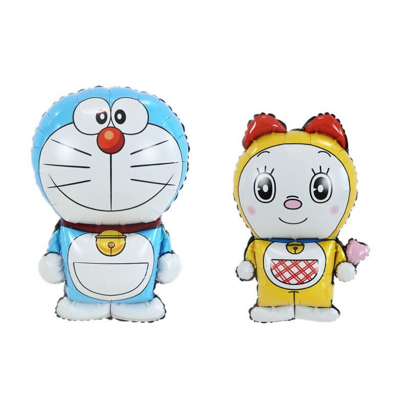 Doraemon Aluminum Film Balloons for Children's Birthday, Doraemon Cartoon Balloons for Children's Birthday Party