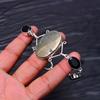 Golden Pyrite & Black Onyx Gemstone : 925 Sterling Silver Handmade Multi Gemstone Bracelet Jewelry