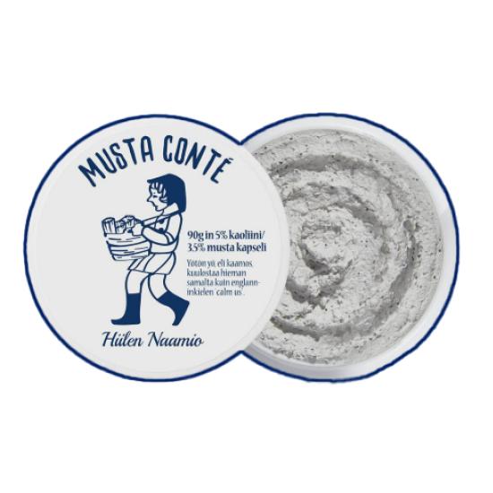 Thorhop Musta Conte Changeable Quick Mask 90g – Charcoal Pore Purifying Clay Mask 90g