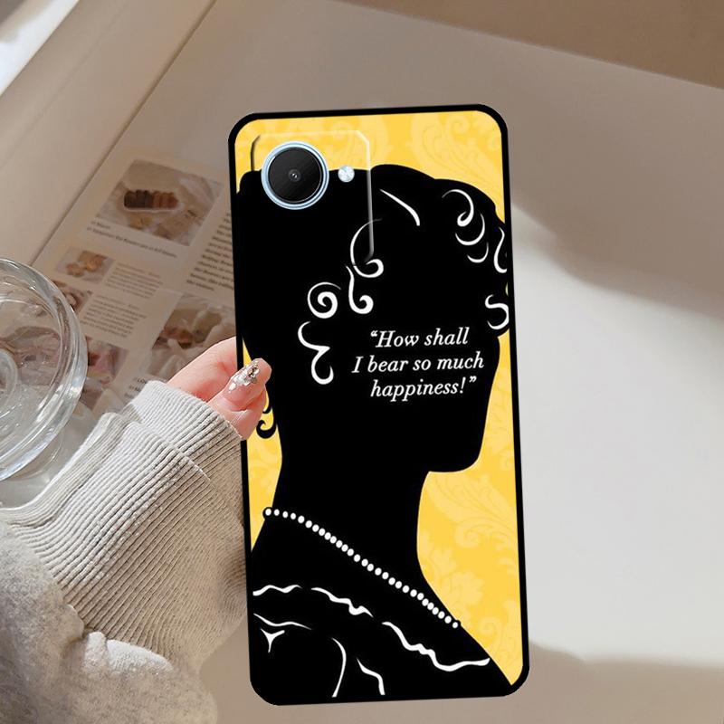 Pride And Prejudice Jane Austen For Realme 14 10 11 12 13 Pro Plus GT 7 Pro 6 5 GT 6T C67 C61 C55 C53 C51 C21Y C25S C75 Case