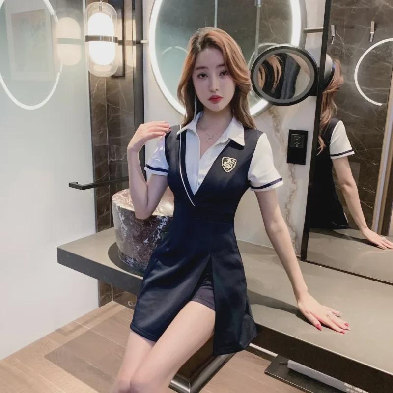 

Модный женский костюм весна/лето 2025: Спецодежда для косметологов и мастеров салонов красоты L