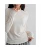Soft Turtleneck Long Sleeve T-Shirt - Ivory