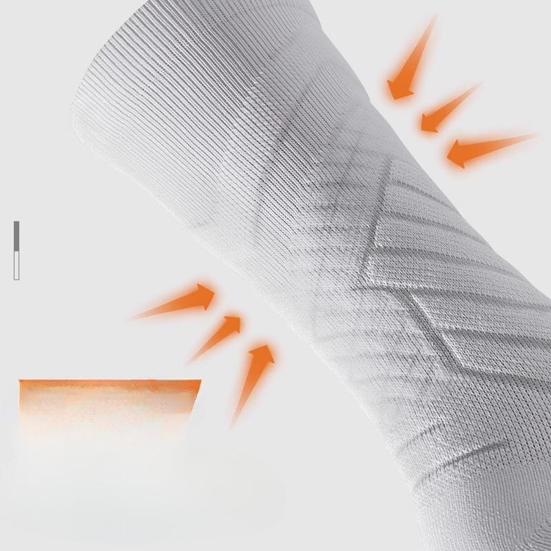 Matador Socks Men's Long, Thickened Basketball Running Mid-calf Anti-slip Towel-bottom High-calf Sports Socks