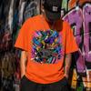 90s Hip Hop Breakdancer Graphic Tee, Graffiti Streetwear Top (Unisex Cotton)