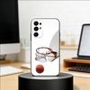 Basketball Sportstil Handyhülle Schwarzes Silikon Weich Für Samsung S25,S24,S21,S22,S23,S30,Ultra,S20,Plus,Fe,Lite