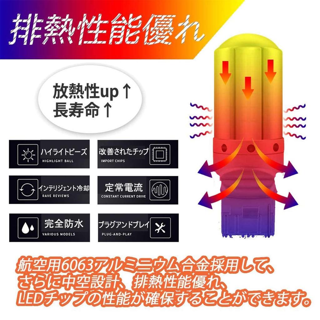 Aokyoung T20 LED Single Turn Signal, Stealth Bulb, Amber, Stealth Chrome, Turn Signal Lamp