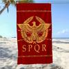 Toalla de playa águila real rama de olivo flecha, toalla de natación súper absorbente de secado rápido, toalla de baño para piscina suave y encantadora
