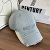 Retro-Baseballkappe mit Stickerei für Damen und Herren mit Sonnenschutz und verstellbarer Passform