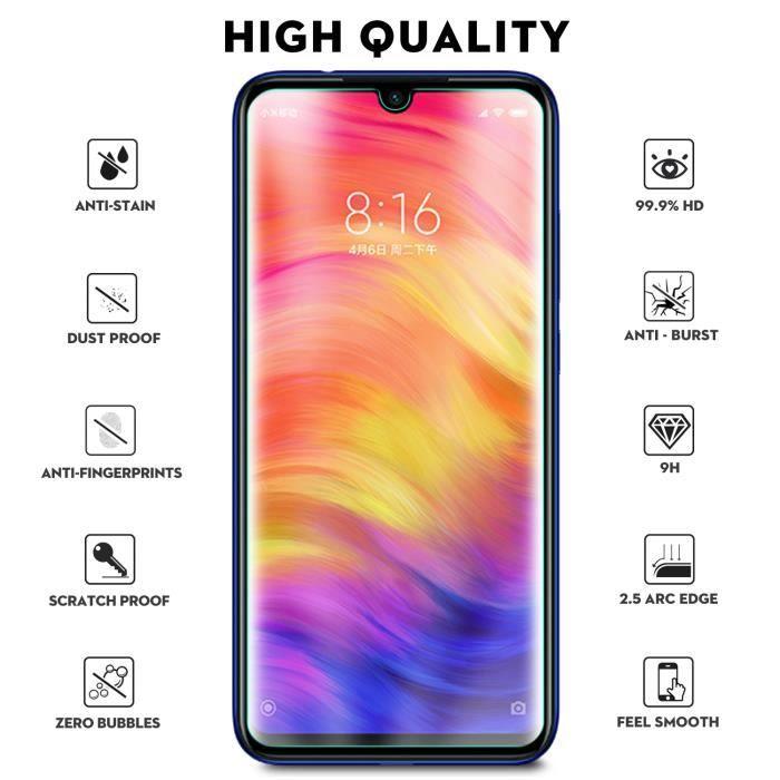 Protective Film - KuGi - Xiaomi Redmi Note 7 - Tempered Glass - Ultra-thin - Anti-scratch