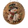 Decorative Christmas Tree Baubles Faux Pearl Art Kit, DIY Rhinestone Gem Painting Craft, Santa Festive Home Decor Items Stocking Elk Pattern