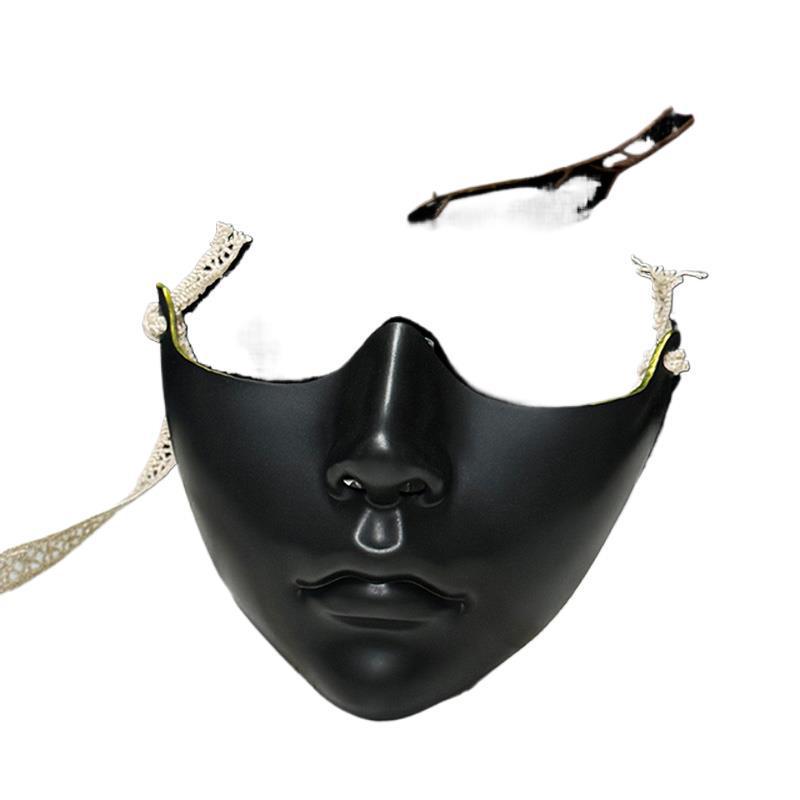 Maschera di Maschera Intera Dipinta a Mano in Stile Cinese per Donne - Accessorio per Festa Hanfu