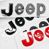 1 Stück Auto Front Hinten Logo Auto Kühlergrill Emblem Aufkleber für Jeep Renegade Compass Grand Cherokee JK Wrangler Rubicon Zubehör