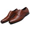 Classic Men Dress Shoes Lace Up Shoes for Man Plus Size Point Toe Business Casual Comfortable Men's Formal Shoes for Wedding