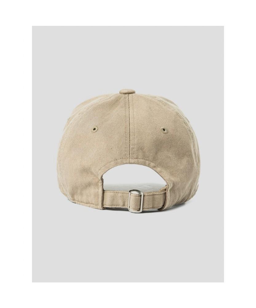 Saendeusaundeu (Unisex) Original Big Logo Cap Sand Beige