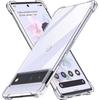 Thick Clear Shockproof Silicone Phone Case For Google Pixel 7 Pixel 7 Pro Pixel 6A 6 Pro Pixel 6 Lens Protection Case Back Cover