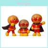 Anpanman Desenho Animado Fofo Postura em Pé Acenando Mini Modelo Para Presente E Decoração