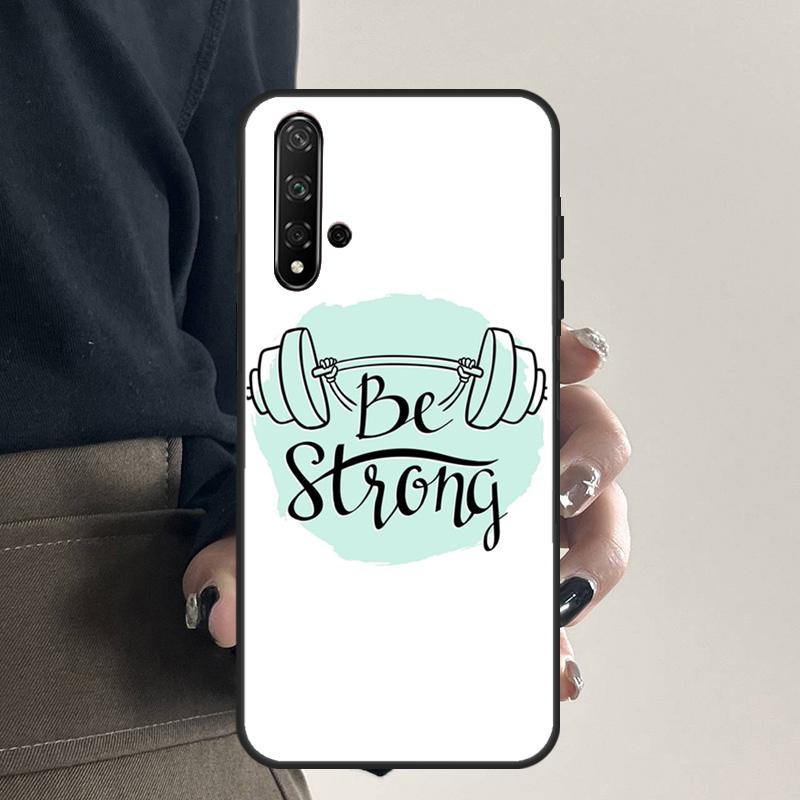 Workout fitness Gym For Huawei Nova 9 10 SE 5T 12s 12i 11i Y91 Y90 Y60 Y70 Y72 Y61 P20 P40 P30 Lite P60 Pro Case