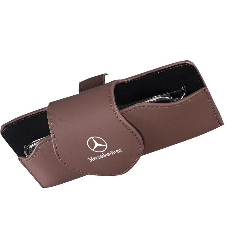 Custodia per Occhiali da Sole per Auto GLC GLB Scatola Porta Occhiali da Sole Accessori per Mercedes Benz AMG GLE GLS CLS GLC CLA GLA GLK ML C197 R231