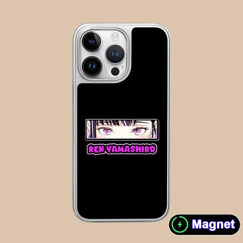 

Mato seihei Ren Yamashiro Silver Plating Magsafe Mobile Phone Case for iPhone 17 16 15 14 13 12 11 Air Pro Max Plus Cover iPhone 11