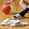 Summer Fashion Slippers For Men Indoor Outdoor Sandals Beach Flip Flop Thick Sole Male Slides Summer Non-Slip Men Shower Slipper