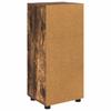 Badezimmerschrank Set TULUM Geräucherte Eiche 37 x 31,5 x 82 cm