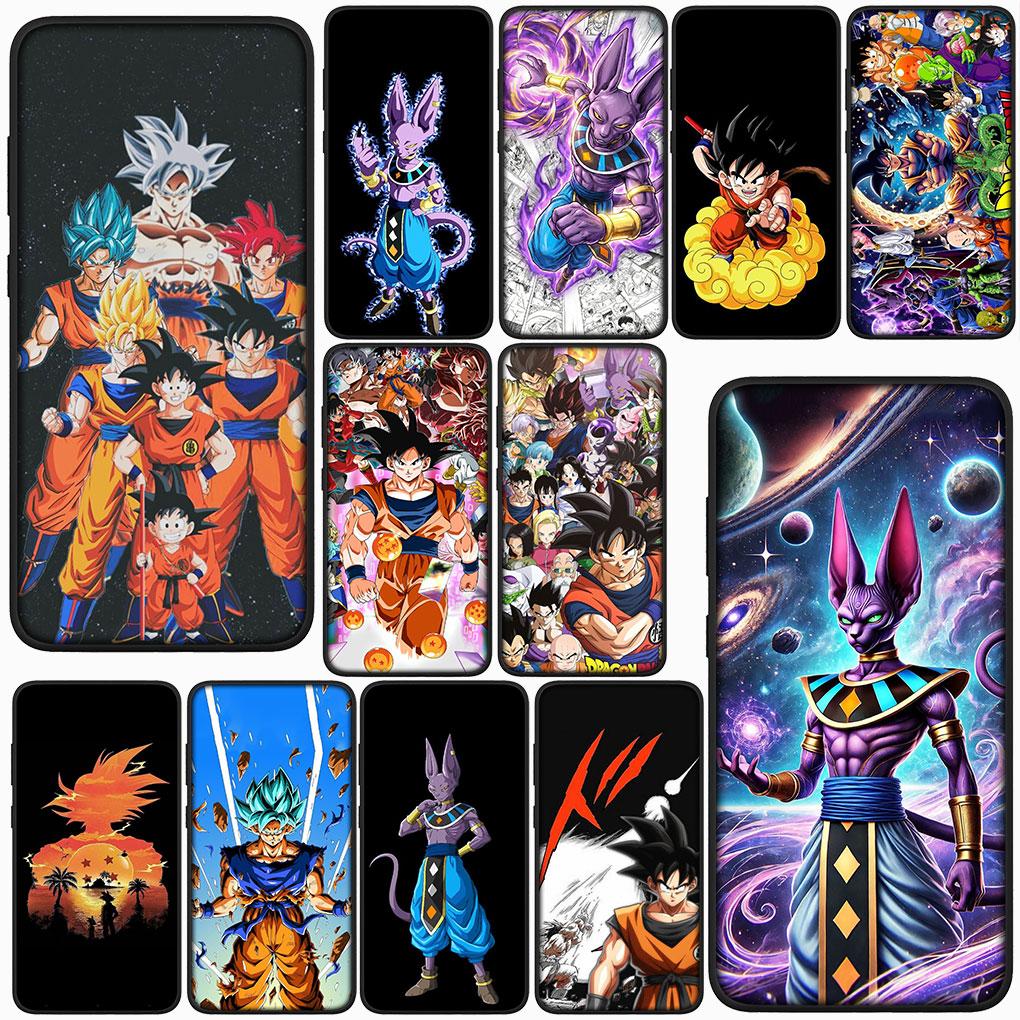 for Motorola Moto Edge 50 30 One Fusion 40 neo Ultra Pro 20 Lite G50 G85 G84 E15 E14 Phone Case Beerus Dragons Gokus Balls Whis